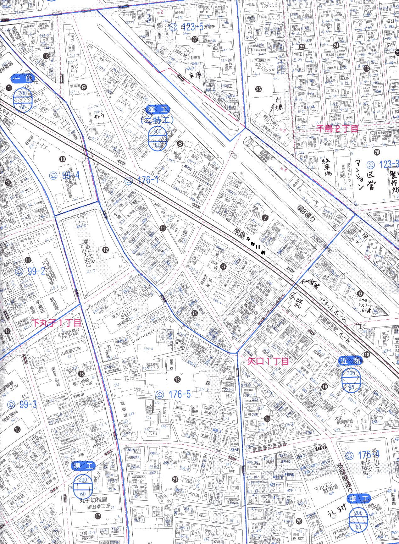 地図 住宅 埼玉県立図書館／埼玉県内市町村の住宅地図・ブルーマップ